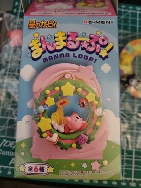Re-ment Kirby Of The Stars: Manma Loop! #2 Knockout! Figure Kawaii Cute Poyo